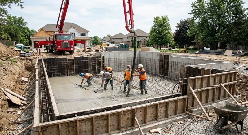 Basement Concrete Installation in St Louis, MO