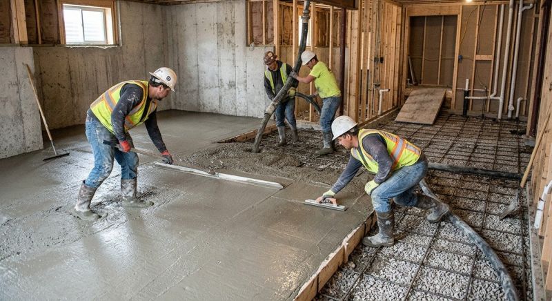 Basement Slab Installation in St Louis, MO