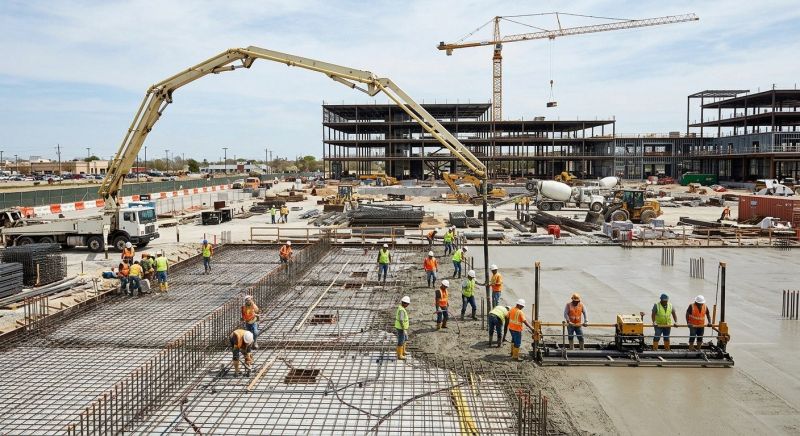 Commercial Slab Construction in Saint Peters, MO