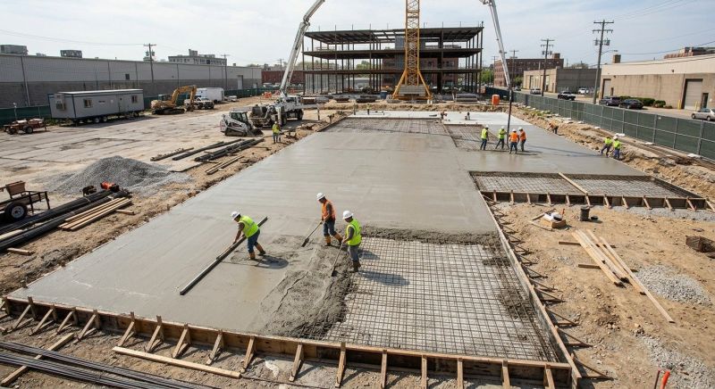 Commercial Slab Installation in Fenton, MO
