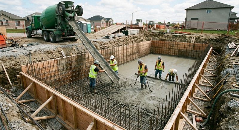 Concrete Basement Pouring in St Louis, MO