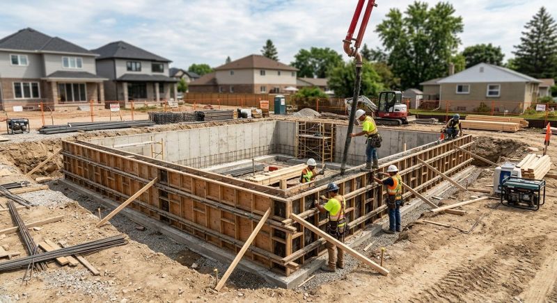 Foundation Construction in Bethalto, IL