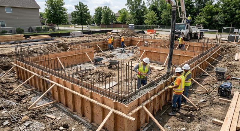 Foundation Construction in Chesterfield, MO
