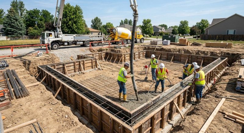 Foundation Construction in St Louis, MO