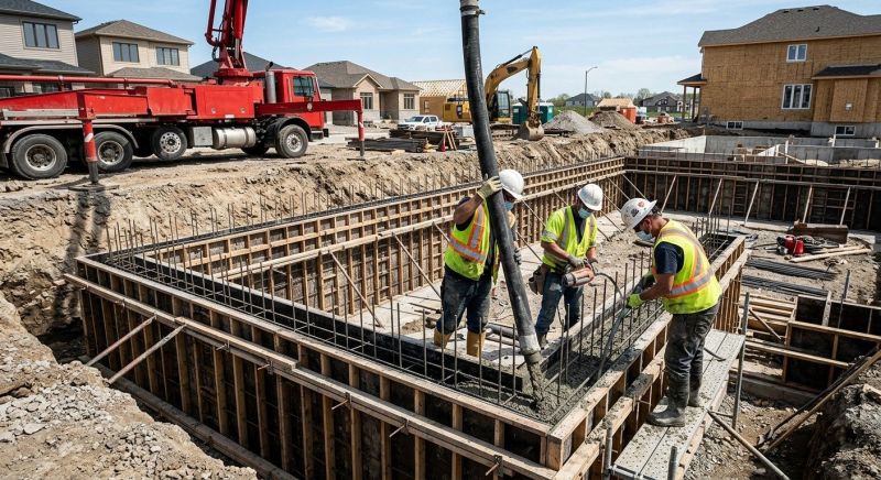 Foundation Wall Pouring in Bethalto, IL